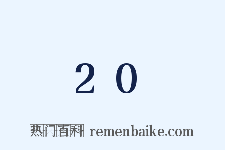 20是什么意思的图片
